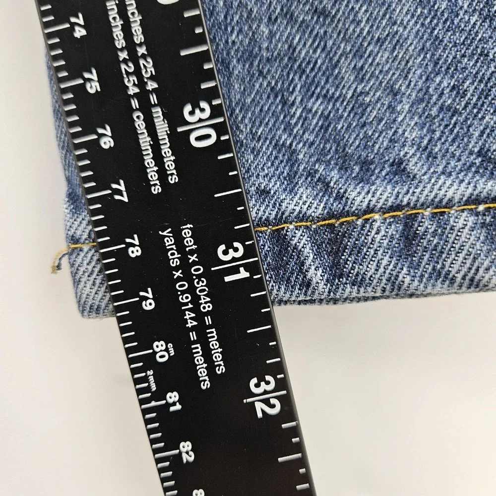 Cinch Mens Jeans 36x32 Blue Relaxed Straight Western Cowboy Denim Made Mexico